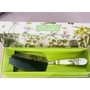 Portmeirion Botanic Garden Cake Tool Slice Pastry Server NIB